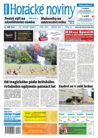 E-magazín Horácké Noviny Pátek 13.9.2019 č. 068 - Horácké noviny