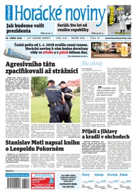 E-magazín Horácké Noviny Středa 10.1.2018 č. 002 - Horácké noviny