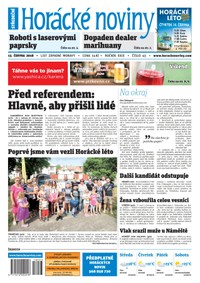 E-magazín Horácké Noviny Středa 13.6.2018 č. 043 - Horácké noviny