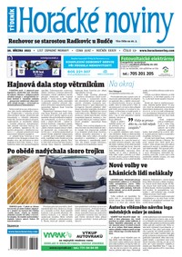 E-magazín Horácké noviny 13/2023 - Horácké noviny