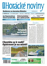 E-magazín Horácké noviny 30/2023 - Horácké noviny