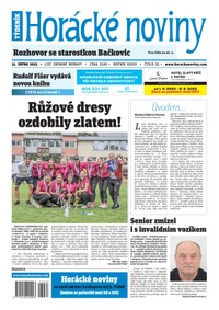 E-magazín Horácké noviny 35/2023 - Horácké noviny
