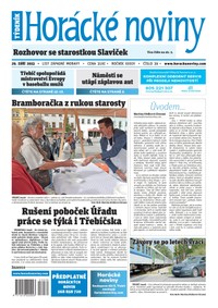 E-magazín Horácké noviny 39/2023 - Horácké noviny