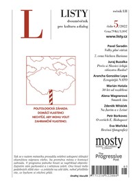 E-magazín Listy 5/2022 - Listy, dvouměsíčník pro kulturu a dialog
