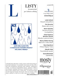 E-magazín Listy 3/2022 - Listy, dvouměsíčník pro kulturu a dialog