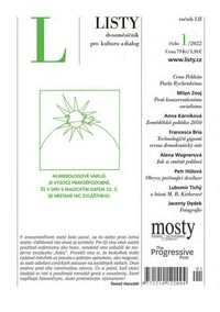 E-magazín Listy 1/2022 - Listy, dvouměsíčník pro kulturu a dialog