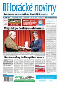 E-magazín Horácké noviny 43/2023 - Horácké noviny