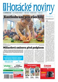 E-magazín Horácké noviny 45/2023 - Horácké noviny