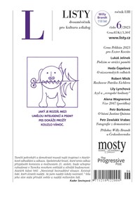 E-magazín Listy 6/2023 - Listy, dvouměsíčník pro kulturu a dialog
