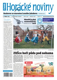 E-magazín Horácké noviny 14/2024 - Horácké noviny