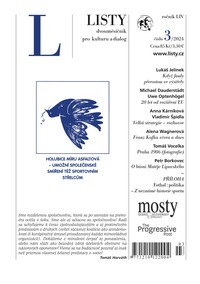E-magazín Listy 3/2024 - Listy, dvouměsíčník pro kulturu a dialog