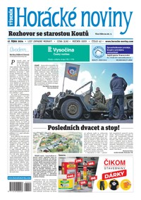 E-magazín Horácké noviny 42/2024 - Horácké noviny