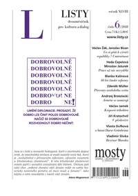 E-magazín Listy 6/2018 - Listy, dvouměsíčník pro kulturu a dialog