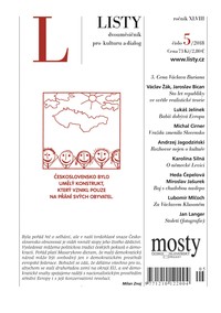 E-magazín Listy 5/2018 - Listy, dvouměsíčník pro kulturu a dialog