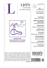 E-magazín Listy 6/2017 - Listy, dvouměsíčník pro kulturu a dialog