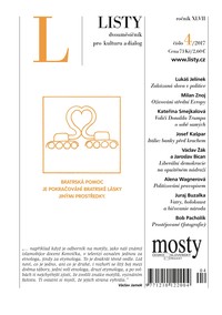 E-magazín Listy 4/2017 - Listy, dvouměsíčník pro kulturu a dialog