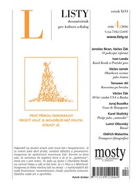 E-magazín Listy 4/2016 - Listy, dvouměsíčník pro kulturu a dialog