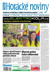 E-magazín Horácké noviny 21/2025 - Horácké noviny