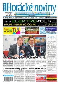E-magazín Horácké noviny 24/2025 - Horácké noviny