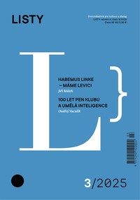 E-magazín Listy 3/2025 - Listy, dvouměsíčník pro kulturu a dialog
