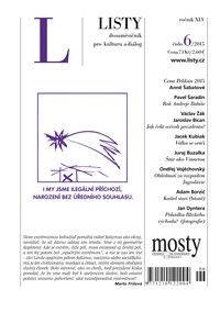 E-magazín Listy 6/2015 - Listy, dvouměsíčník pro kulturu a dialog