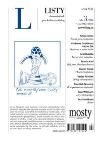 E-magazín Listy 3/2014 - Listy, dvouměsíčník pro kulturu a dialog