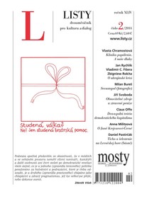 E-magazín Listy 2/2014 - Listy, dvouměsíčník pro kulturu a dialog