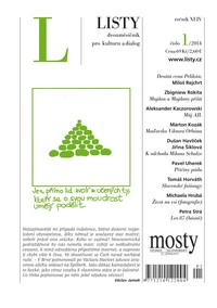 E-magazín Listy 1/2014 - Listy, dvouměsíčník pro kulturu a dialog