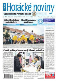 E-magazín Horácké noviny 42/2025 - Horácké noviny