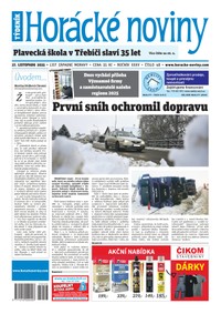 E-magazín Horácké noviny 48/2025 - Horácké noviny