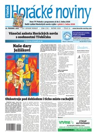 E-magazín Horácké noviny 51/2025 - Horácké noviny