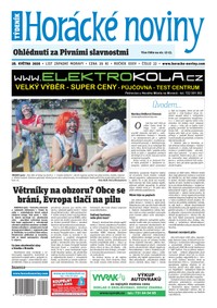 E-magazín Horácké noviny 22/2026 - Horácké noviny