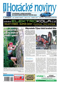 E-magazín Horácké noviny 26/2026 - Horácké noviny