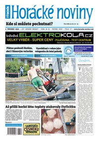 E-magazín Horácké noviny 27/2026 - Horácké noviny