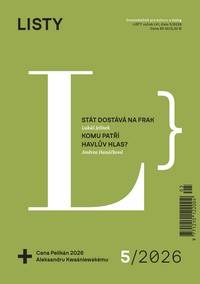 E-magazín Listy 5/2026 - Listy, dvouměsíčník pro kulturu a dialog