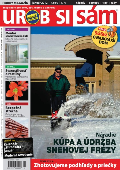 E-magazín UROB SI SÁM 2012 01 - JAGA GROUP, s.r.o. 