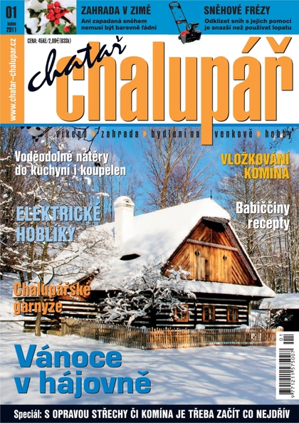 E-magazín Chatař Chalupář 01/2011 - Časopisy pro volný čas s. r. o.