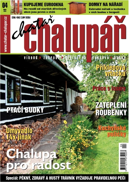 E-magazín Chatař Chalupář 04/2010 - Časopisy pro volný čas s. r. o.