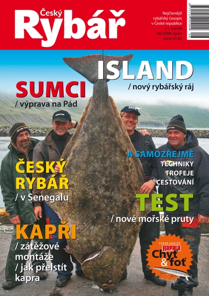 E-magazín Český rybář 8/2008 - Český rybář, s. r. o.