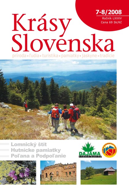 E-magazín Krásy Slovenska 7-8/2008 - Dajama