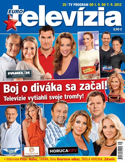 E-magazín Eurotelevízia 35/2012 - BAUER MEDIA SK v.o.s.,