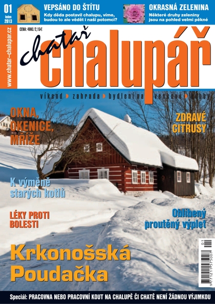 E-magazín Chatař Chalupář 01/2013 - Časopisy pro volný čas s. r. o.