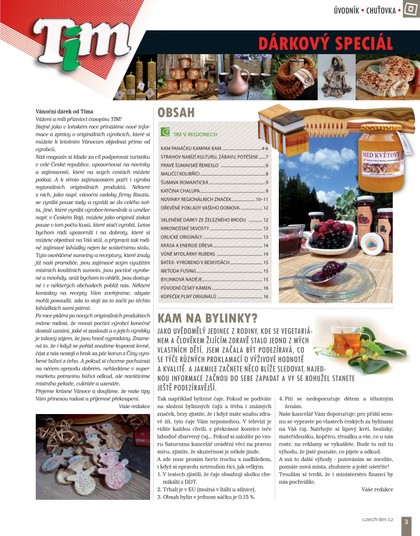 E-magazín Dárkový speciál magazínu TIM - EUROCARD s.r.o.