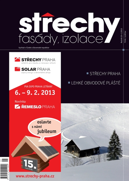 E-magazín Střechy-Fasády-Izolace 01/2013 - EEZY Publishing