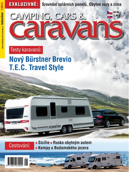 E-magazín Camping, Cars & Caravans 1/2013 - EEZY Publishing