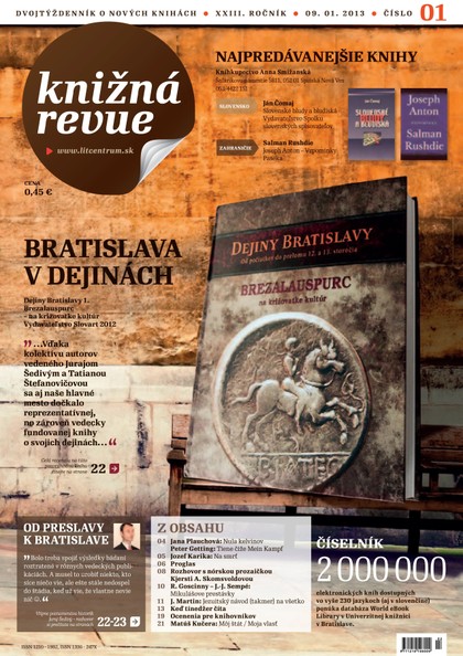 E-magazín Knižná revue 1/2013 - Literárne informačné centrum