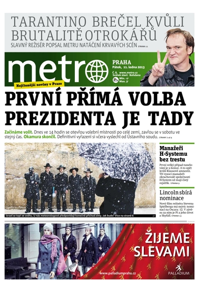 E-magazín METRO 11.1.2013 - deník METRO