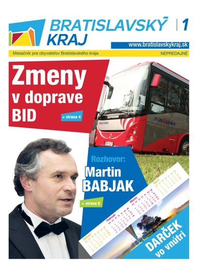 E-magazín BK 01/2013 - Bratislavský samosprávny kraj 