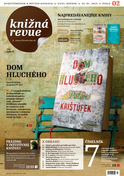 E-magazín Knižná revue 2/2013 - Literárne informačné centrum