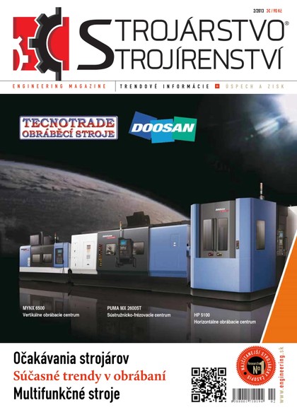 E-magazín STROJÁRSTVO/STROJÍRENSTVÍ 2/2013 - MEDIA/ST s.r.o.